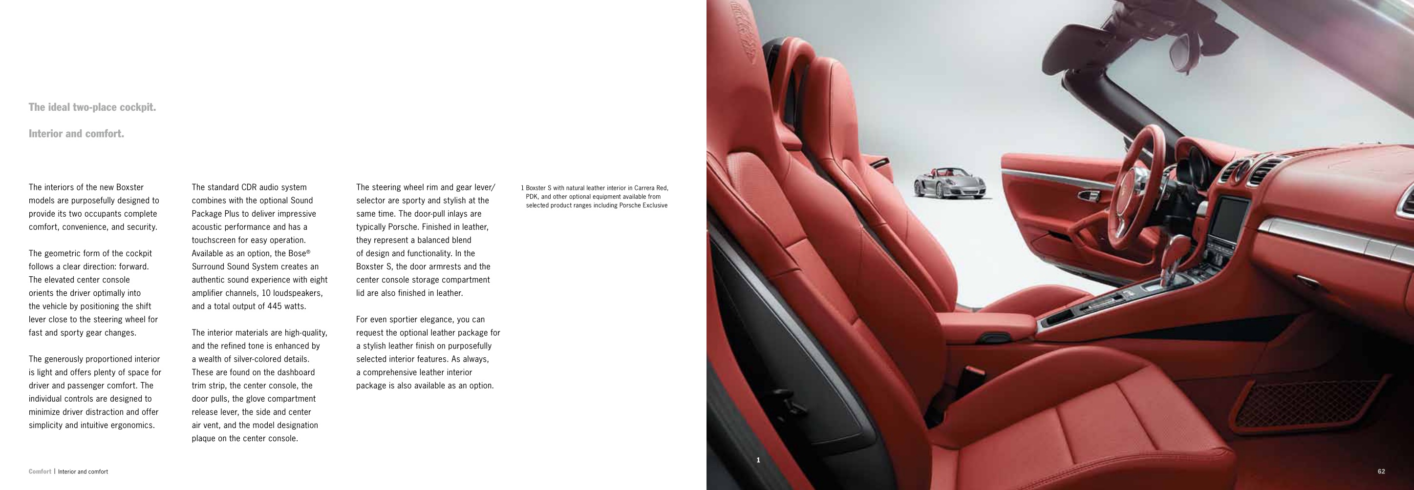 2013 Porsche Boxster Brochure Page 26